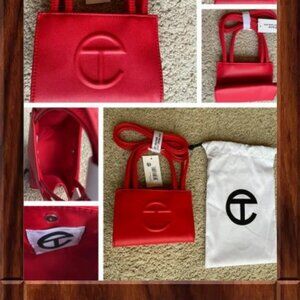 Telfar Small Red Shopping bag
